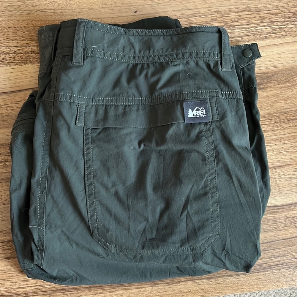 Army Green REI Convertible Pants